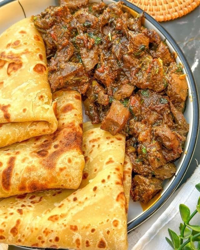 Meat and Chapati